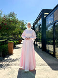 Baby Pink Classic Dress
