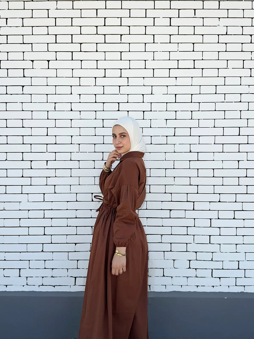 Brown Dima Dress