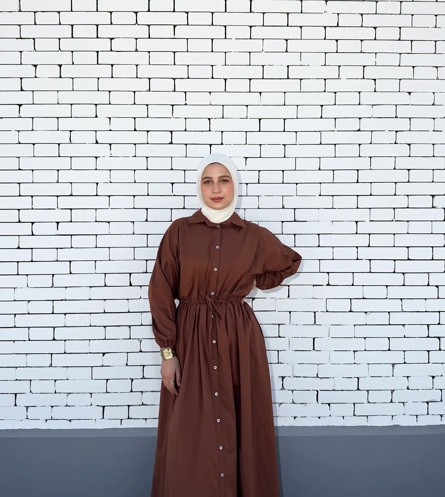 Brown Dima Dress