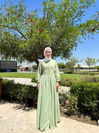 Mint Green Muzhera Dress