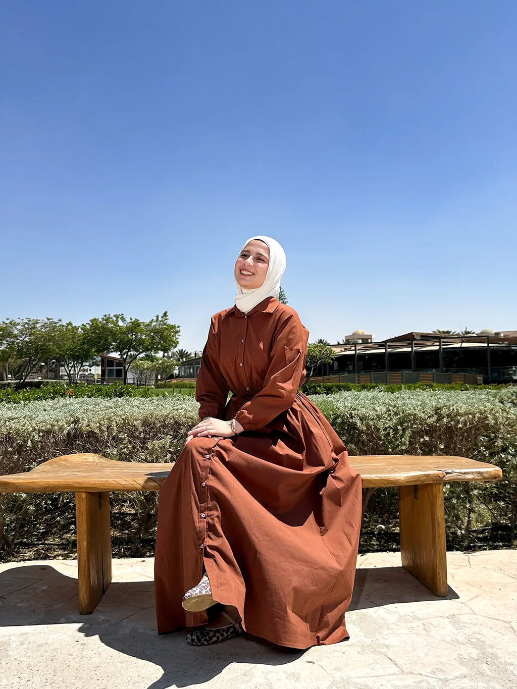 Brown Dima Dress